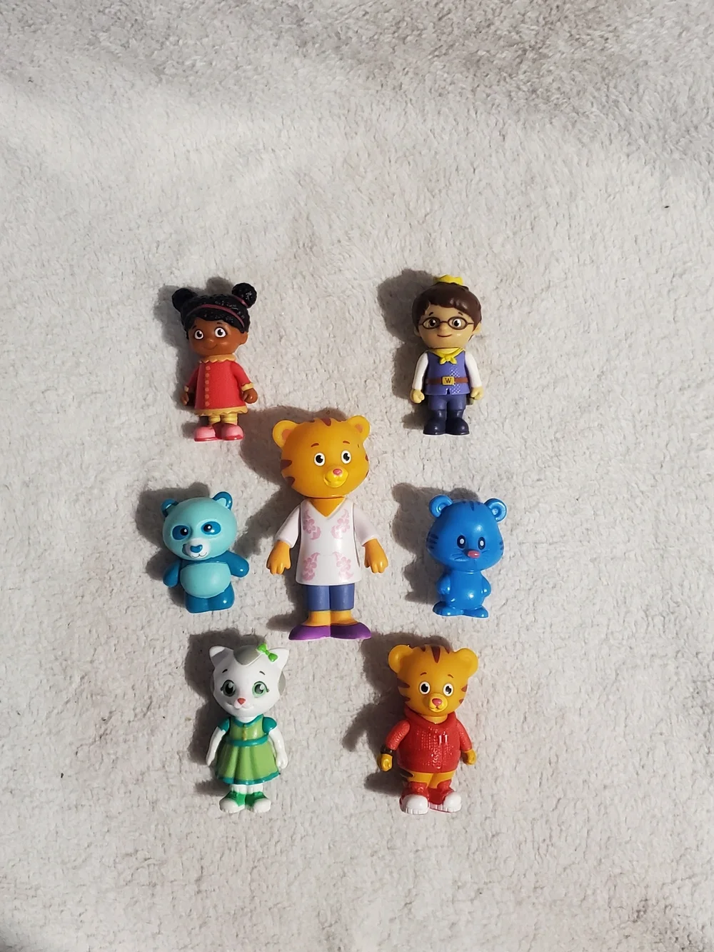Assorted Kids Character Toy Figure Set - Multicolor